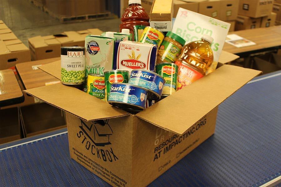 Food Donation Packing Party